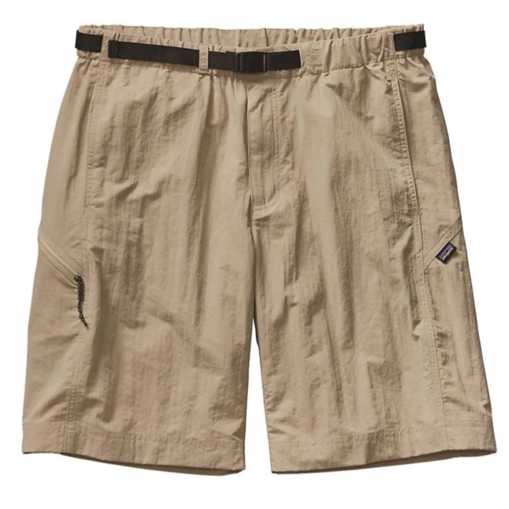 Patagonia Men's GI III 11” Short Outdoor Water Hiking Camping Khaki Shorts XL